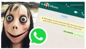 Makabryczna lalka Momo wciąż krąży w sieci