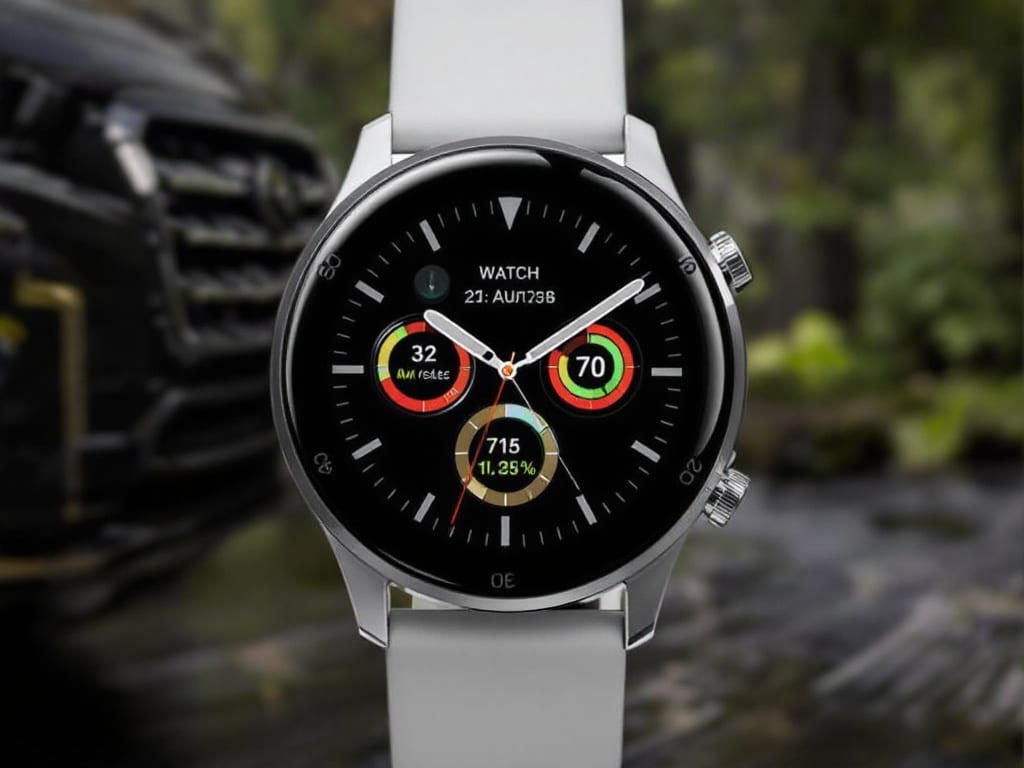 Smartwatch z ciśnieniomierzem
