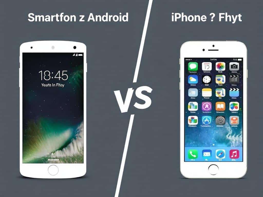 Smartfon z Androidem czy iPhone